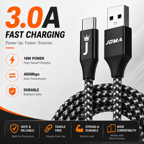 Usb type cable - to, 3a