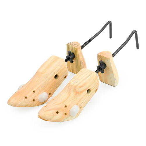 Wooden shoe stretchers pair - wooden,