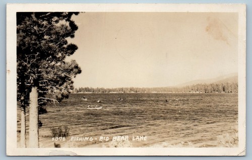 1942 fishing big - bear, lake