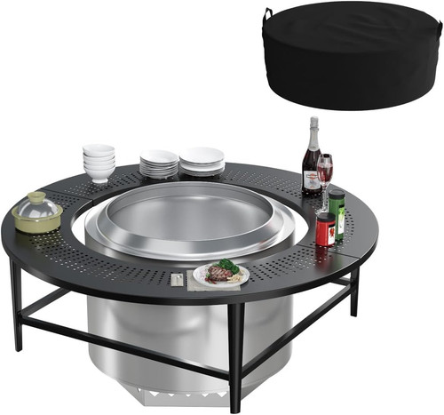 Round fire pit - 40", with