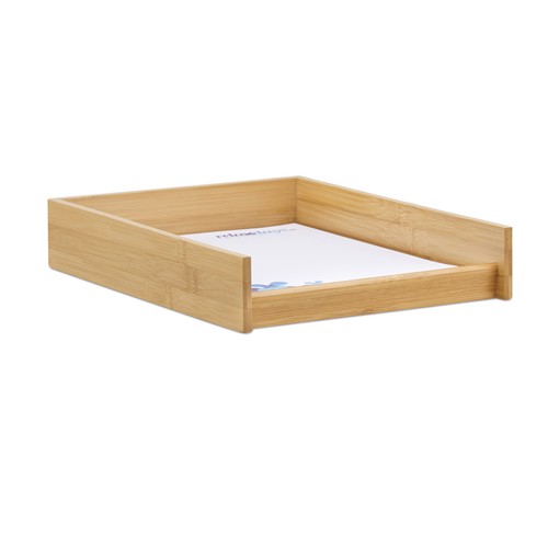 Wooden document tray bamboo - document,