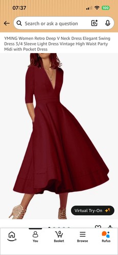 Unbranded red dress xxxl - unbranded,