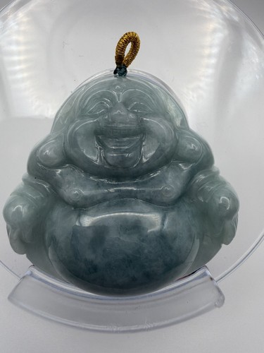 Happy buddha green burmese - buddha,