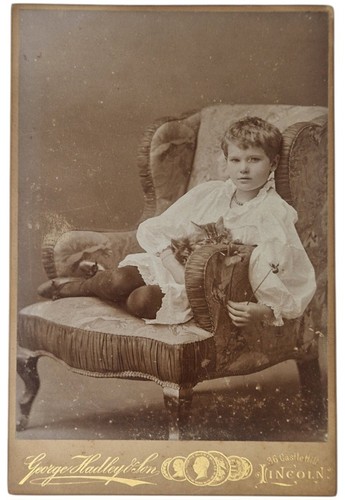 Cabinet card boy with - boy,