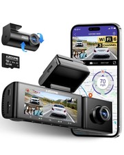 AZDOME M590 3 Ch WiFi Dash cam