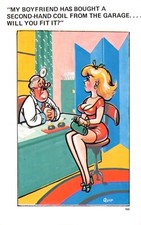 SAPPHIRE COMIC POSTCARD NO 186