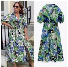 Zara Blue Green Floral