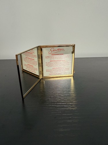 Stratton vintage gold compact - vintage,