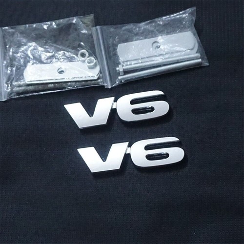 Silver chrome metal - 2x,