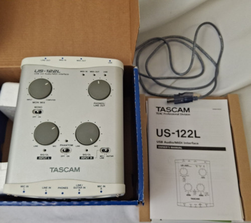Tascam 122l usb - us-122l, midi