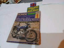 HONDA CB400F, F1, CB550F, CB550K3,F workshop manual ,  HAYNES No.262 Preowned. 