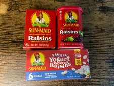 mini brands sun maid raisins