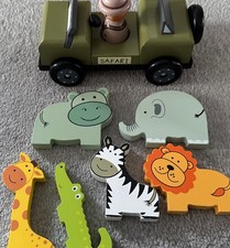 Orange Tree Toys Wooden Safari