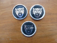 3 x Jaguar badges. 4.7cm dia. Unused