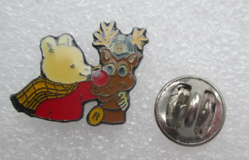 Rupert bear pin badge - pin,