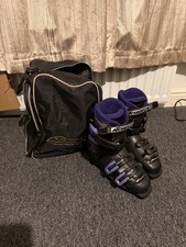 Nordica SP Women's NXT High Performance Ski Boots Size 24-24.5 With Nordica bag