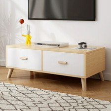 New TV Stand Cabinet Entertainment Center Living Room Storage Table Unit UK