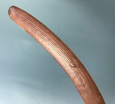 Fine old Fluted Aboriginal Hunting boomerang Oceanic Polynesian Australian