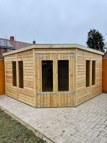 Garden shed corner - shed,