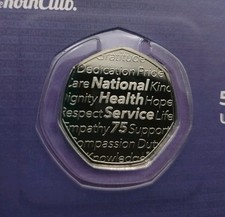 2023 Royal Mint 50p UK NHS