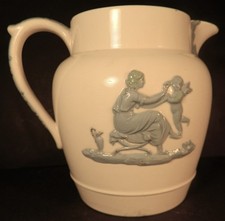 Wedgwood large creamware - a,