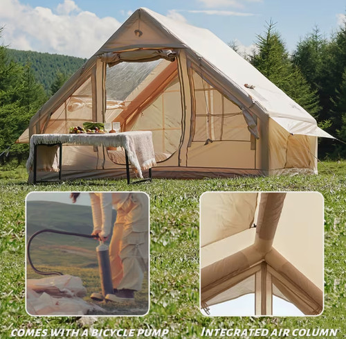 Inflatable camping tents with - tents,