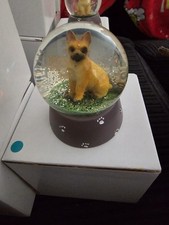 French Bull Dog Glitter Globes