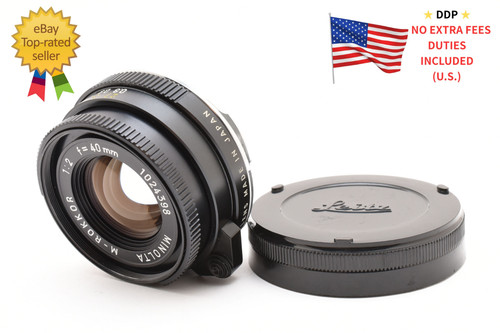 Near mint minolta m - [, m-rokkor