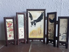 Vintage Japanese Table Screen