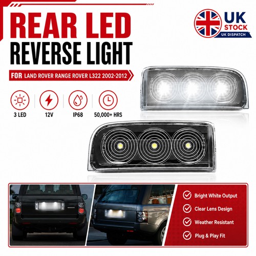 2pcs led rear - rear, reverse