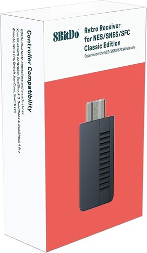 8bitdo retro receiver - receiver, classic