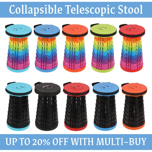 Folding stool portable - folding,