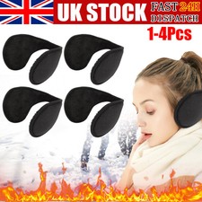 Warm Fleece Earmuffs Winter Ladies Mens Kids Ear Muffs Warmers Sport Running