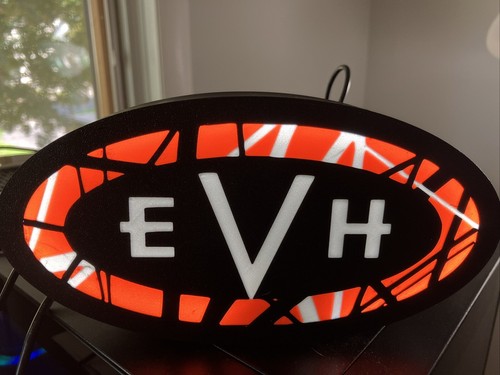 Custom made van halen - made, 3d