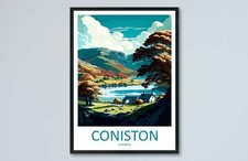 Coniston Travel Print Wall Art