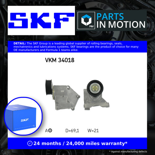 Aux belt tensioner - tensioner, fits