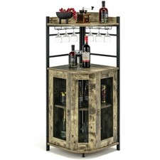 Industrial Wine Buffet Cabinet