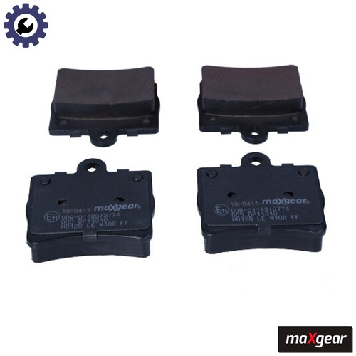 Brake pad set disc - brake,