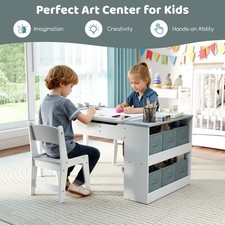 2 in 1 Toddler Art Desk Kids