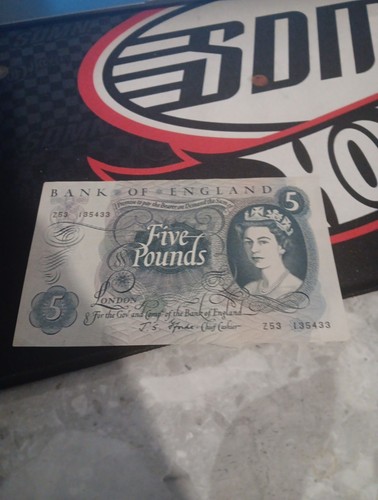 Bank england note - england, 1967