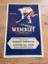 1948 Ice Hockey Programme