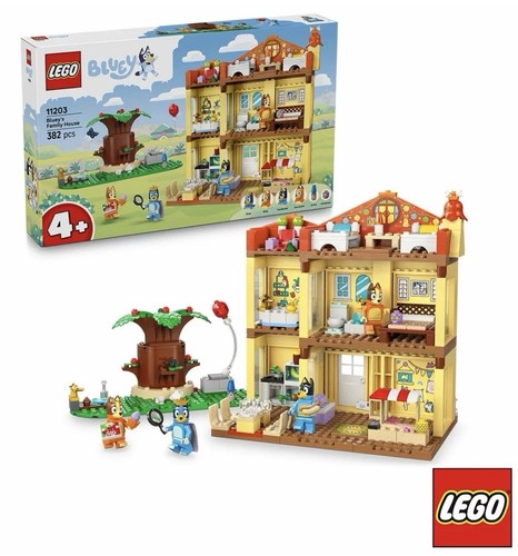 Lego bluey family - bluey, house