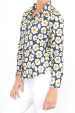 Seasalt Shirt Larissa Womens Crinkle Ladies Floral Blue Yellow Summer Top Light