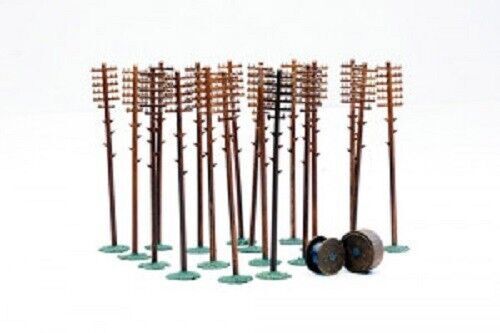 Dapol c024 telegraph poles - dapol, oo