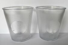 FAB KFC KENTUCKY FRIED CHICKEN COLONEL SANDERS 25cl PLASTIC DRINKING GLASS PAIR