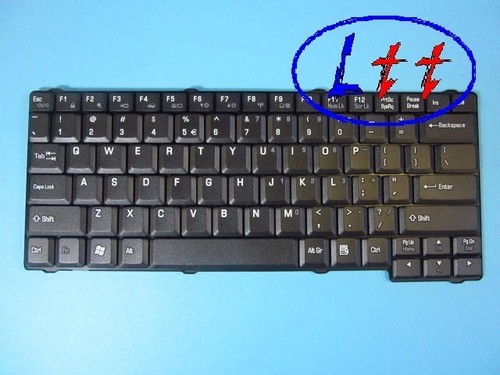 Keyboard toshiba satellite - ue,