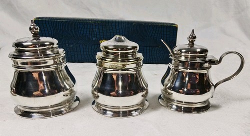 Vintage cased silver plate - vintage,