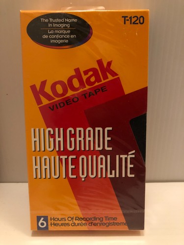 Kodak 120 vhs - vhs, tape