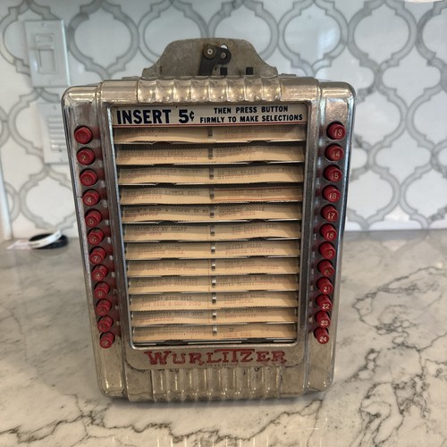 Wurlitzer wallbox 3025 24 - 3025.,