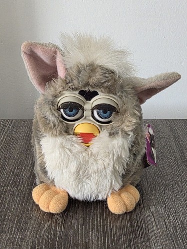 Vintage 1998 furby - vintage, white